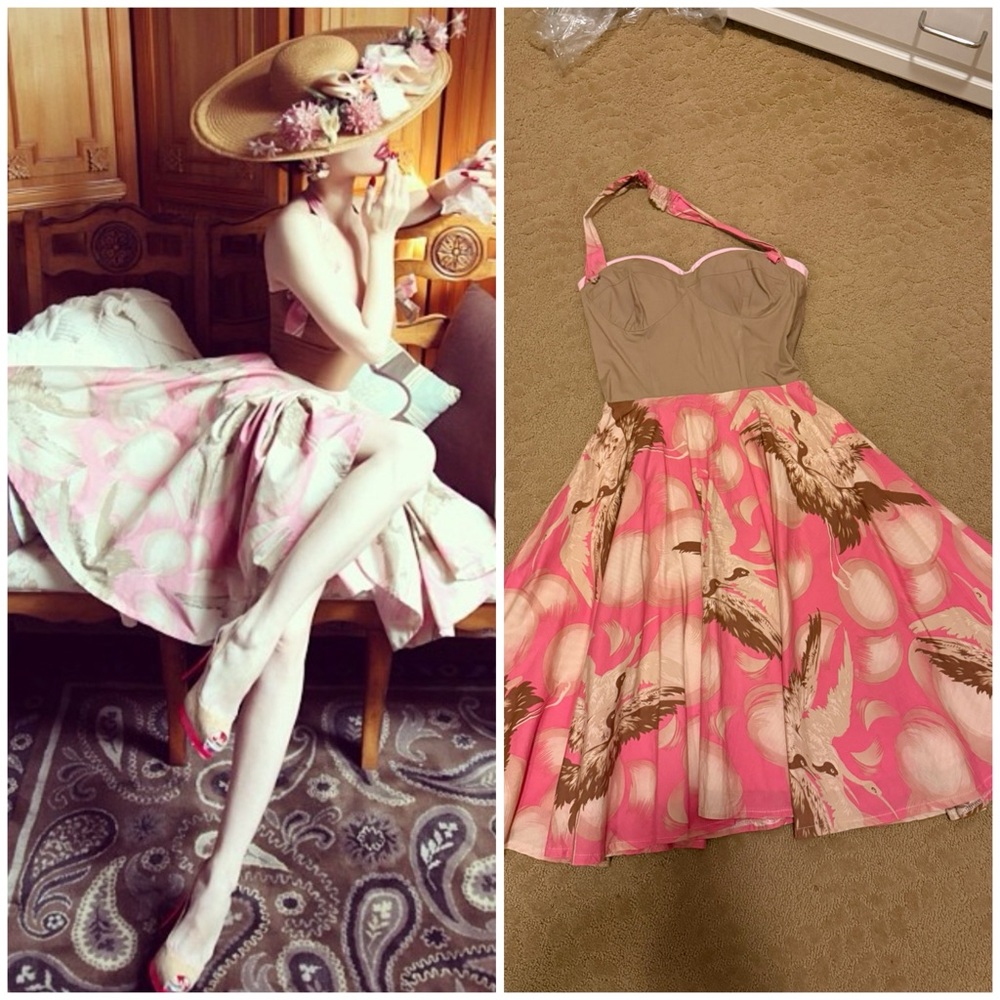 Early Le Palais Vintage swinging dress (Size XS/S)